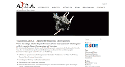 Desktop Screenshot of aida-dance.de